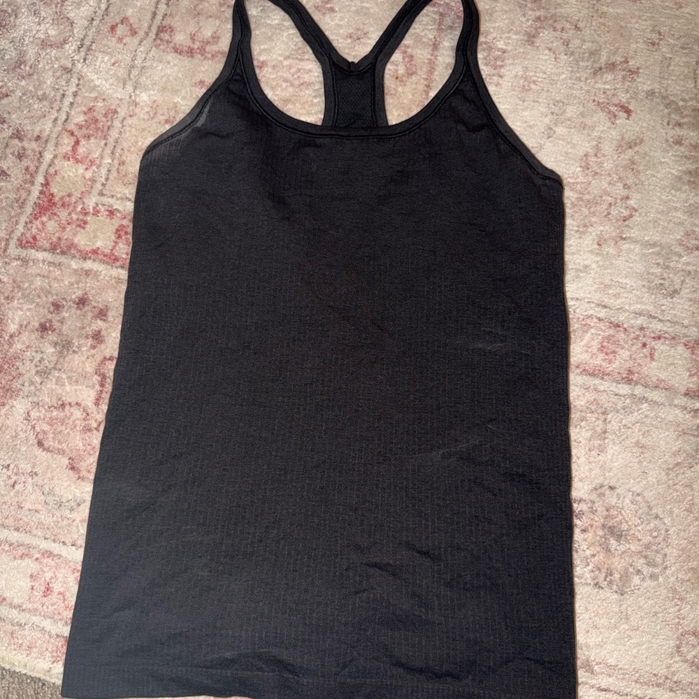 Black Racerback Women's Tank Top
